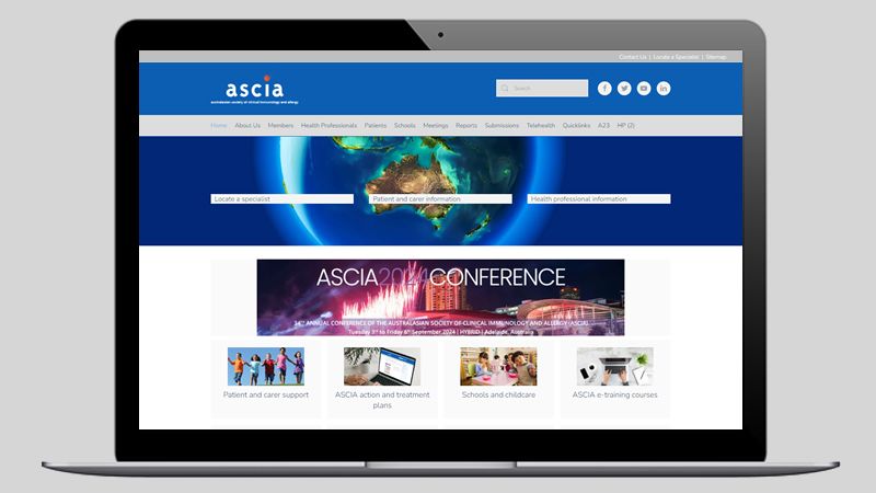 ASCIA website
